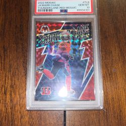 Jamarr Chase  Thunder Lane Red PSA 10