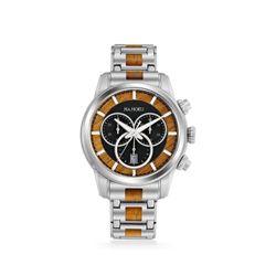Na Hoku Men’s Stainless Steel Chronograph Watch w/ Original Box
