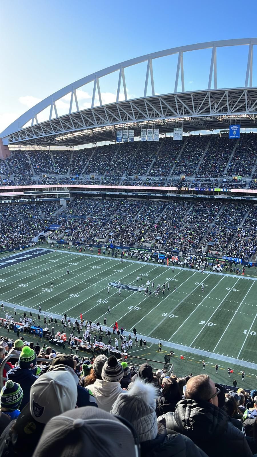 Seahawks vs Rams Seats