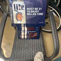 Miller Light Sign For Sale 