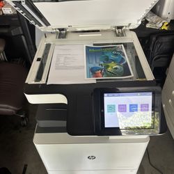 Hp Color Laser Jet Managed Flow MFP E77830