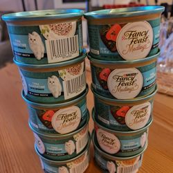 10 Cans Of Fancy Feast Tuna Florentine Cat Food