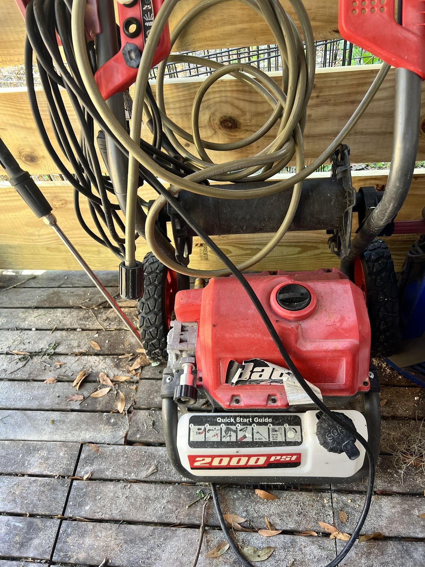 Bauer Electric Pressure washer