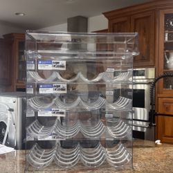 Water Bottle Storage Rack