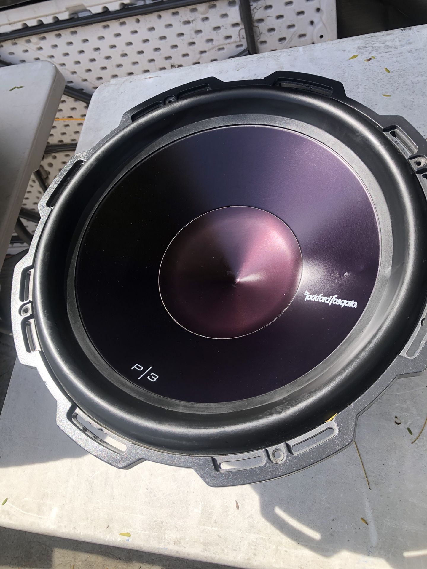 One 15 Inch Rockford Fosgate P3 Subwoofer