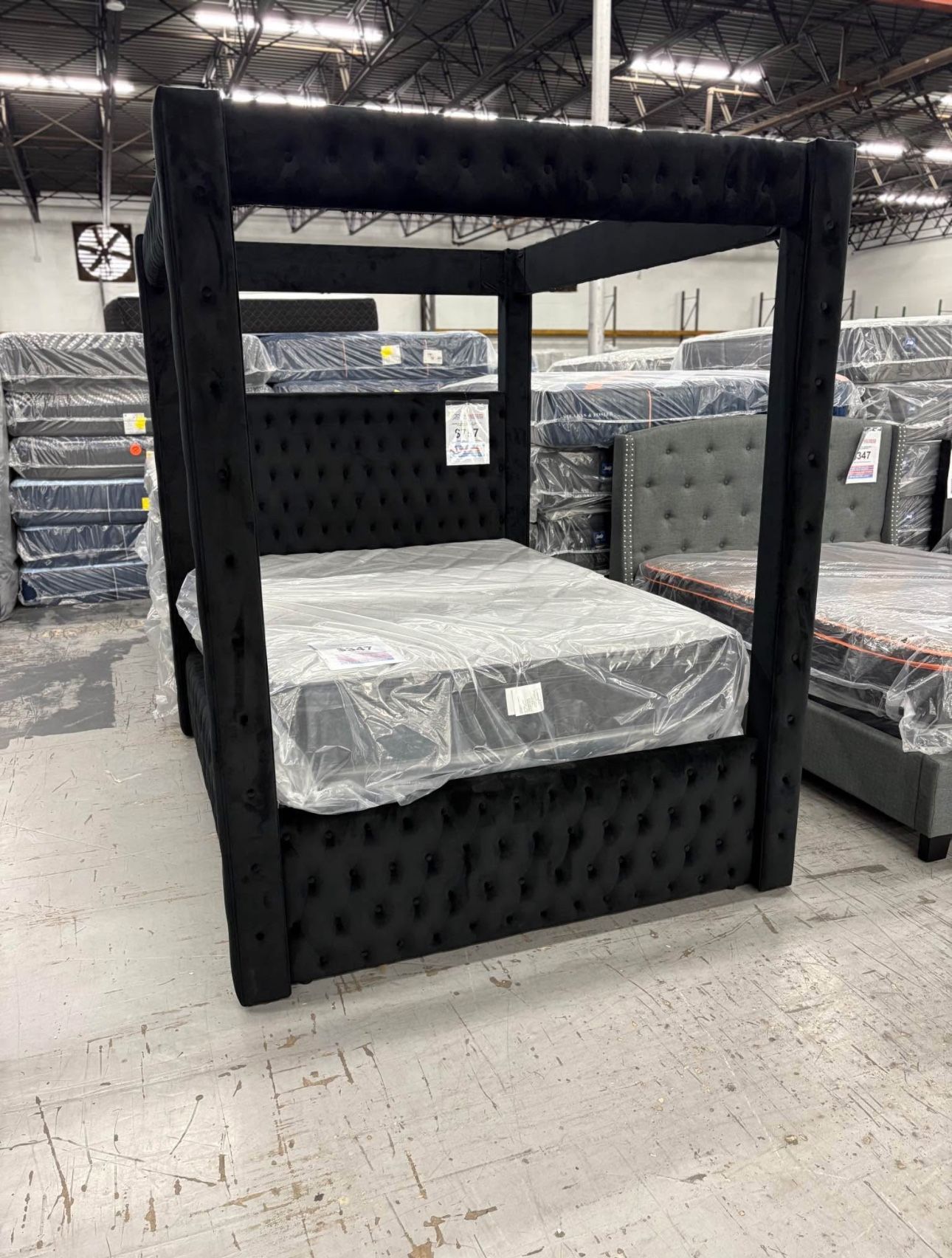 Brand New Queen Size Canopy Bed- Finance Available 