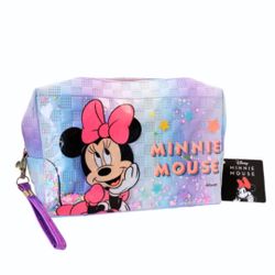 Minnie Mouse Iridescent Cosmetic Bag – Travel Pouch – Cute & Practical