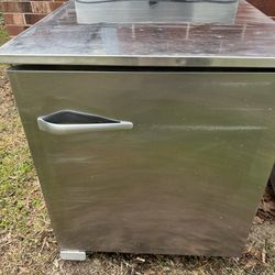 Nice stainless steel refrigerator