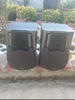 JVC Bookshelf Speakers Used But Like New Condition
