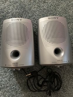 Sony Stereo Speakers
