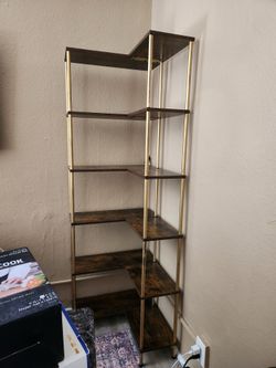 L Shaped Bookcase