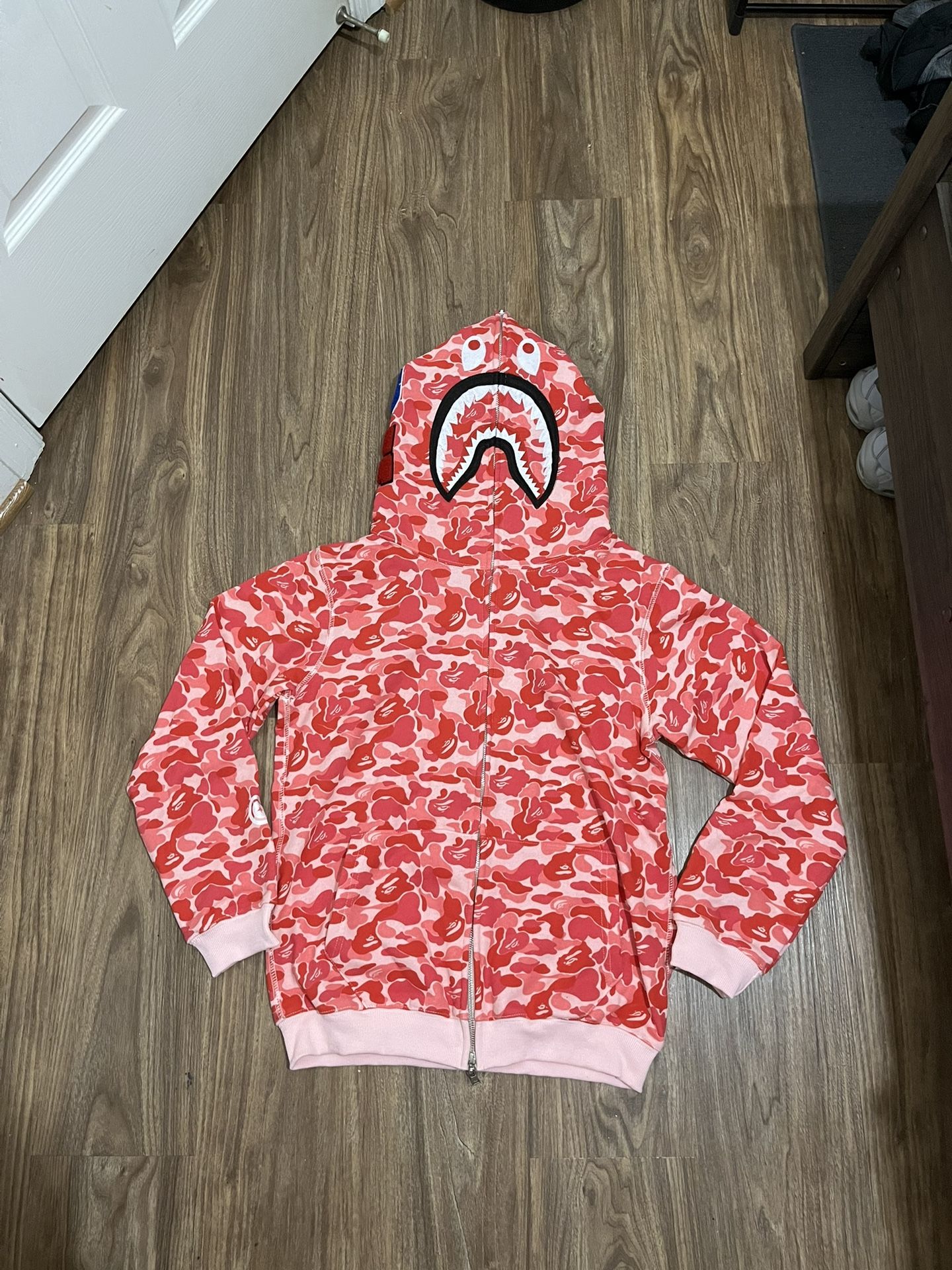 Bape Pink Zip-Up Jacket