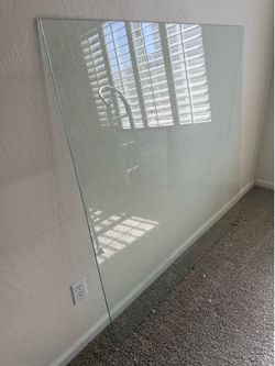 Table Top Tempered Safety Glass - Beveled - 54” x 54” x 1/4”