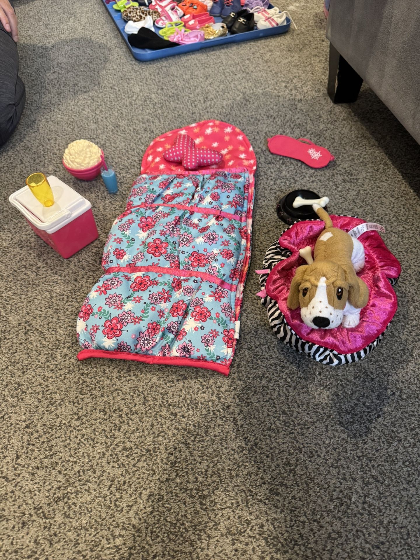 Slumber Sleepover Set For 18 Inch Doll 