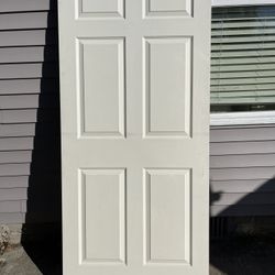 36x80in 6 Panel Door - New - Never Installed