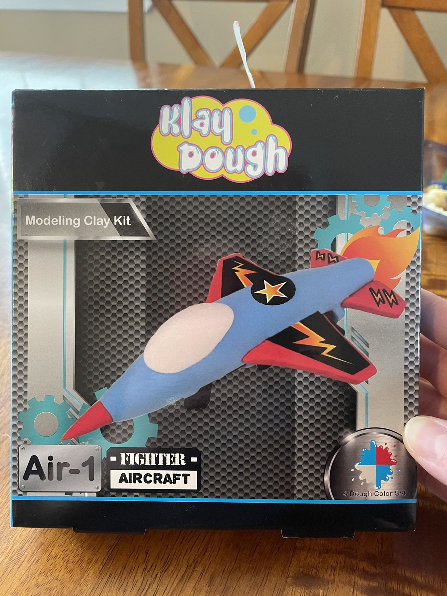 Klay Dough DIY Fighter Aircraft Modeling Clay Kit