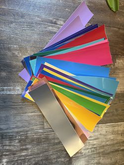 Scrap Vinyl 91 pieces 