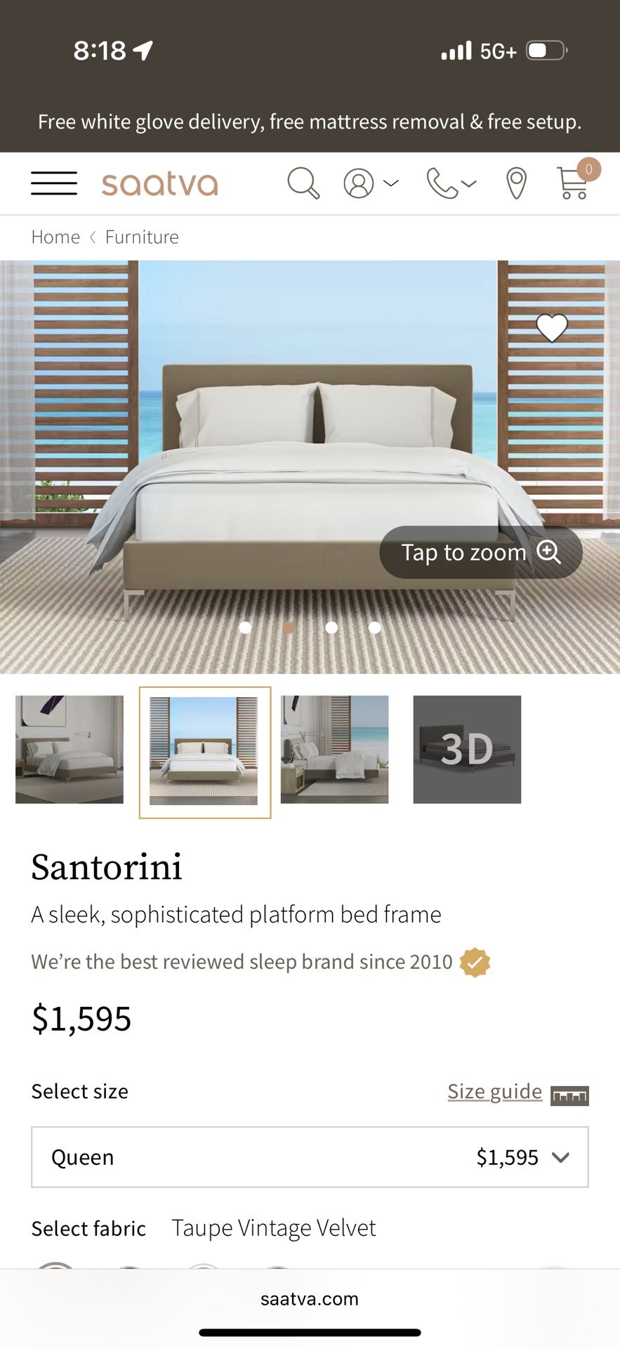 Queen Size Bed Frame