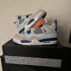 Jordan Retro 4 Military Blue Size 9