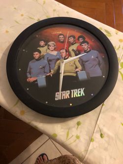 Star Trek clock not used