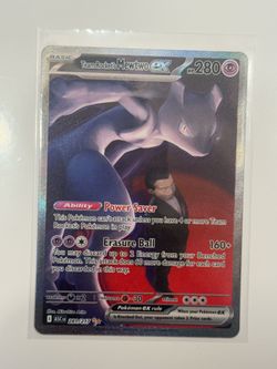 Pokemon Team Rocket's Mewtwo ex 281/217