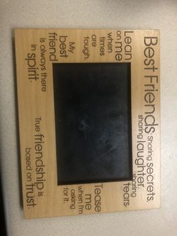 4x5 Best Friend Photo Frame 