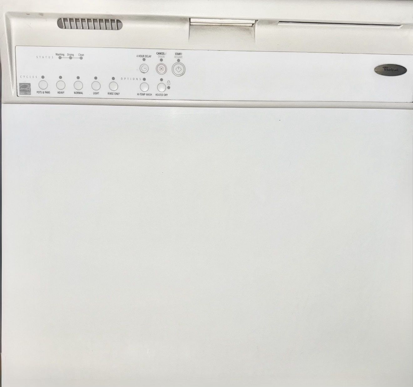 WHIRLPOOL DISHWASHER Lavavajillas