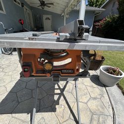Ridgid Table Saw 