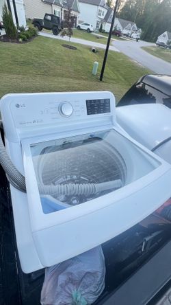 LG washer and dryer.