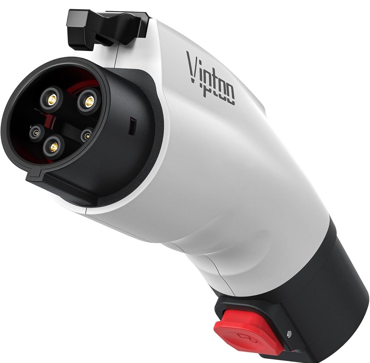 Adapter for Tesla to J1772 EV Charger [Only to J1772], Converter Up to 60Amp 250V AC with Press-Safety-Lock, Compatible with Tesla High-Powered Connec