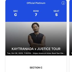 Kaytranada tickets 