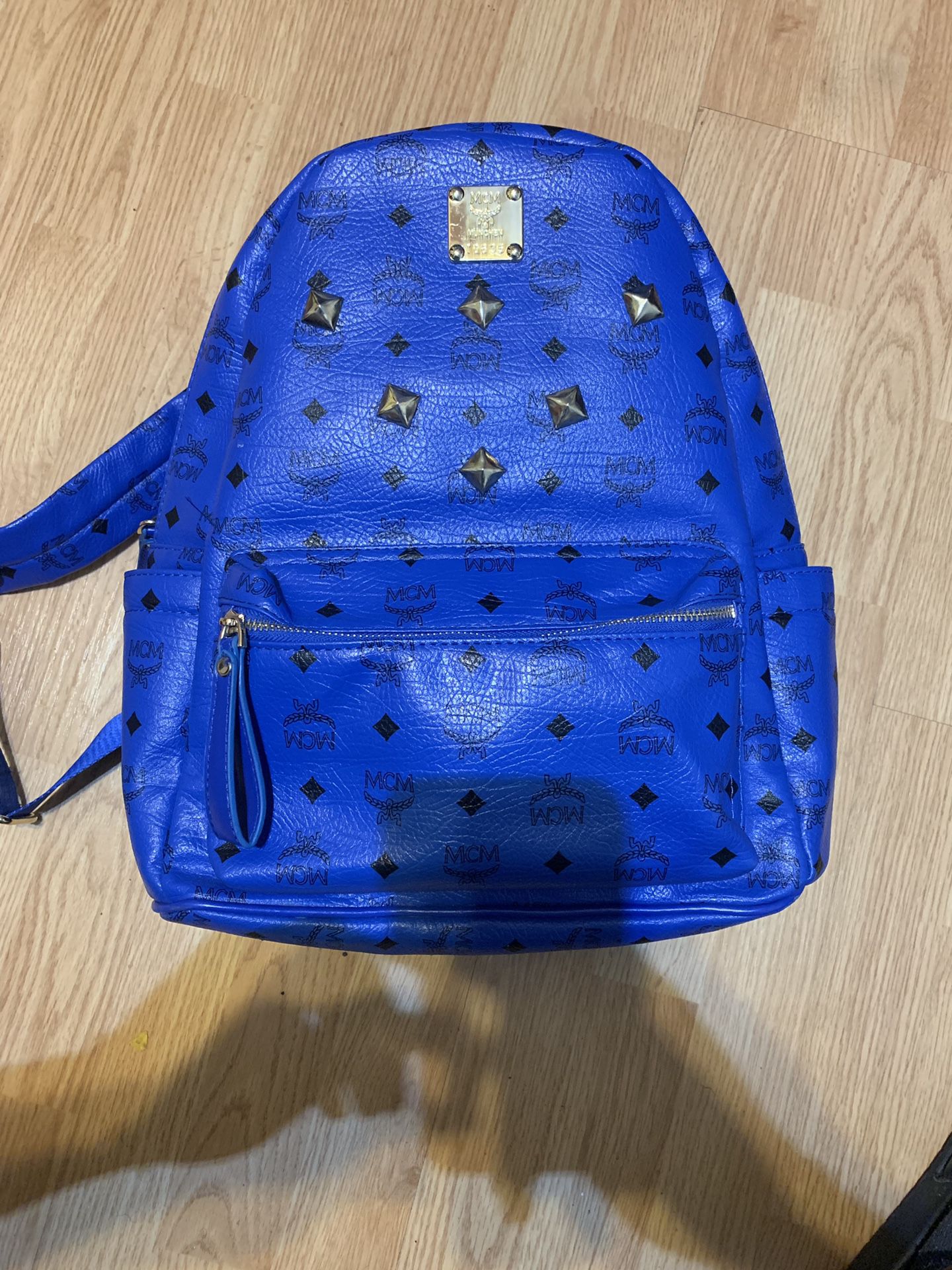 MCM Stark Backpack Blue
