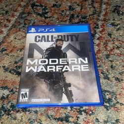 Call of duty modern Warfare 1 For ps4
