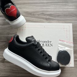 Alexander McQueen Oversized Heart Love Sneaker size 9.5 women’s (EU 40)/ 8 men’s