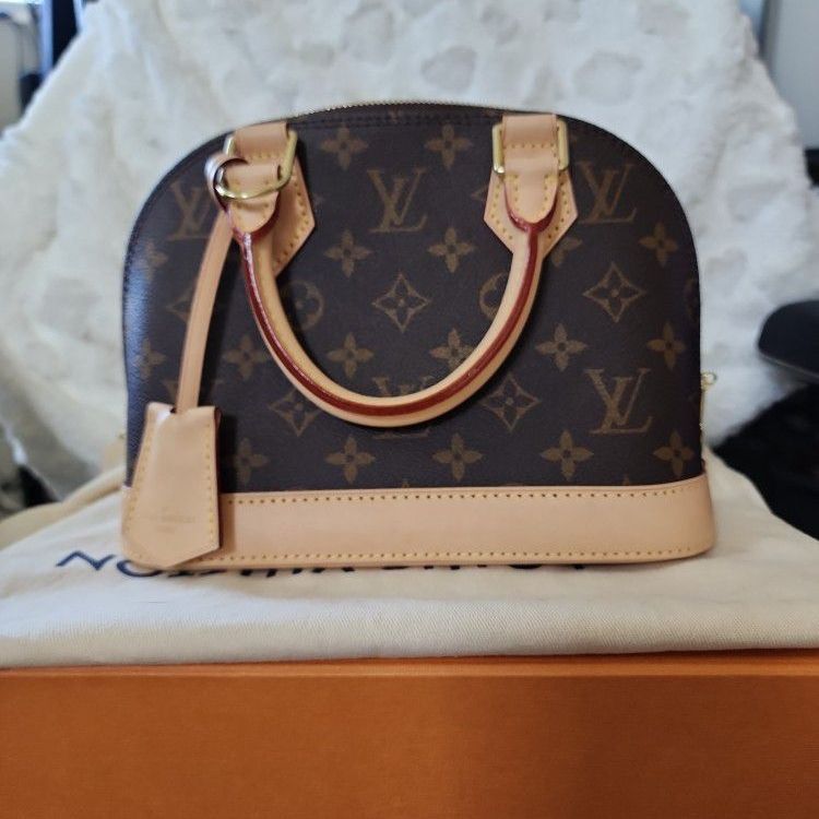 Authentic Louis Vuitton Alma BB Monogram - LIKE NEW WITH TAGS, BOX