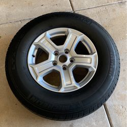 4 Wheels And Tires 17” For Jeep Wrangler