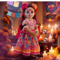 Day of the Dead Fashion Doll