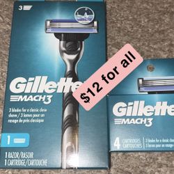 Gillette Razor And Refill 