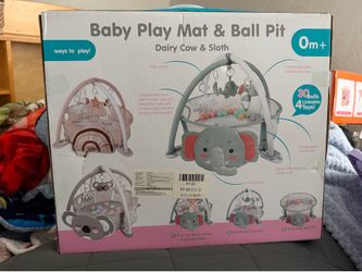 Baby play mat and ball pit