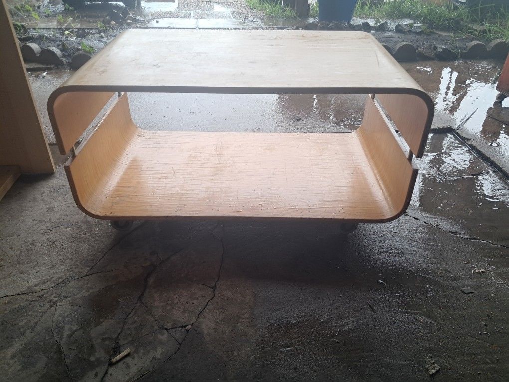 Contour Rolling Coffee Table