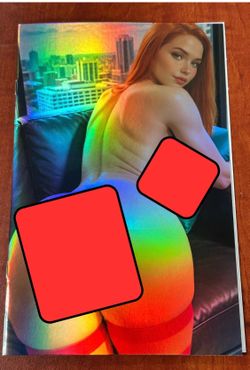 Atom Eve Couch Cosplay Bangers Comics Virgin FOIL Cover LE 10