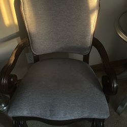 Set Of 2 Armed Dining Chairs
