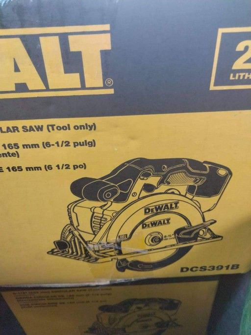 DeWalt 20v Skillsaw