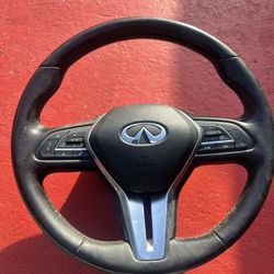 Q50 Steering Wheel And Airbag
