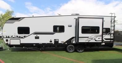 Toy hauler for sale -2022 Forest River Stealth