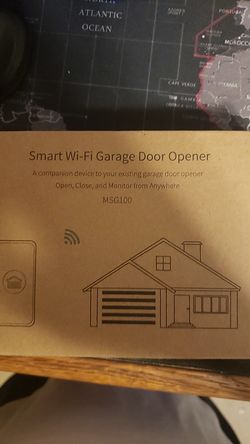 Smart Wifi Garage door opener.