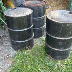 Oil Drums/burn Barrels.