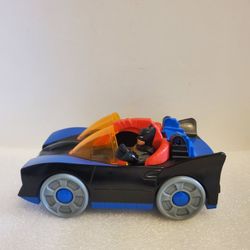 Fisher Price Imaginext Dc Comics Batman Action Figure & Batmobile Car ComicBooks