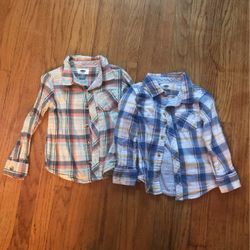 Boys tops Long Sleeve Size 4 Dressy/casual Great Condition !