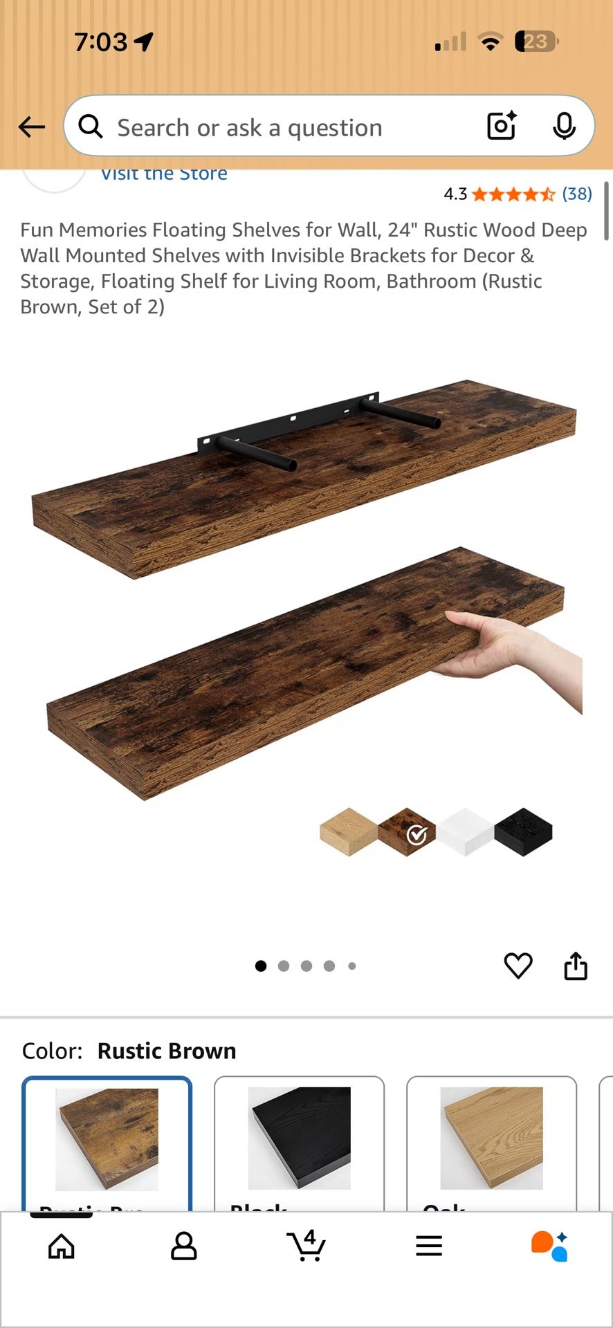 Floating Shelves